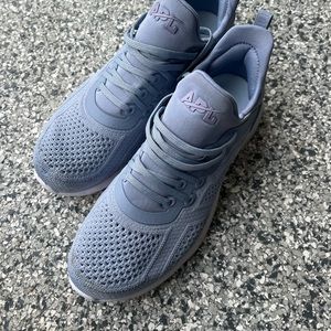 New, only tried on once APL blue Womens sneakers size 8